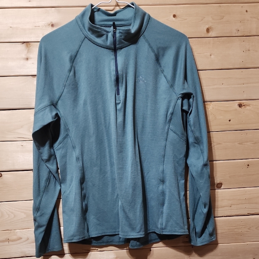 L.L Bean 1/4 Quarter-Zip Pullover Size Large Regular